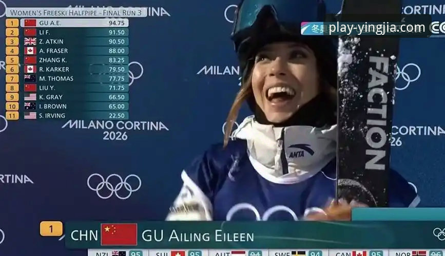 盈嘉体育平台直击：谷爱凌米兰冬奥夺金，追平王濛奖牌纪录最新动态